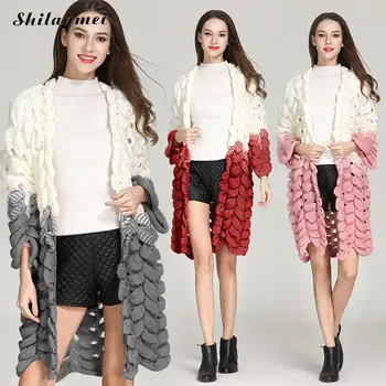 Autumn 2018 Winter Women Lazy Hollow Coarse Mixed Colors Sweater Cardigans Pull Cardigan Female Cardigans Women Sweater Jumper
Autumn 2018 Winter Women Lazy Hollow Coarse Mixed Colors Sweater Cardigans Pull Cardigan Female Cardigans Women Sweater Jumper