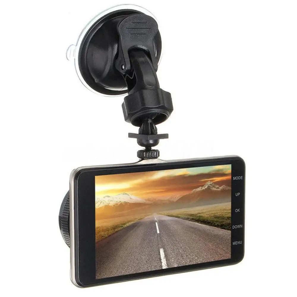 New 4'' HD Auto Camera Dual Lens FHD 1080P Dash Cam DVR Recorder With Rear View Camera Registrator Night Vision Car Camera Video
New 4'' HD Auto Camera Dual Lens FHD 1080P Dash Cam DVR Recorder With Rear View Camera Registrator Night Vision Car Camera Video