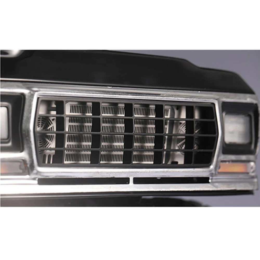 1pcs Metal Net Simulation Water Tank Cooling Box for Ford Bronco RC Cars Stainless Steel Cooling Radiator for Traxxas TRX4