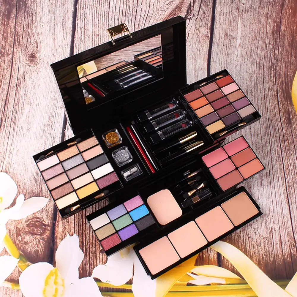 49 Colors Glitter Eyeshadow Palette Makeup Professional Set Box Beauty Glazed Blusher Pressed Powder Makeup Kit Woman Cosmetic
49 Colors Glitter Eyeshadow Palette Makeup Professional Set Box Beauty Glazed Blusher Pressed Powder Makeup Kit Woman Cosmetic