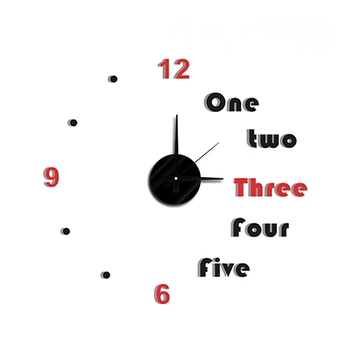 Free Shipping DIY Modern Fashion art Creative Wall Sticker Clock Paste EVA English numerals Decoration Clock
Free Shipping DIY Modern Fashion art Creative Wall Sticker Clock Paste EVA English numerals Decoration Clock