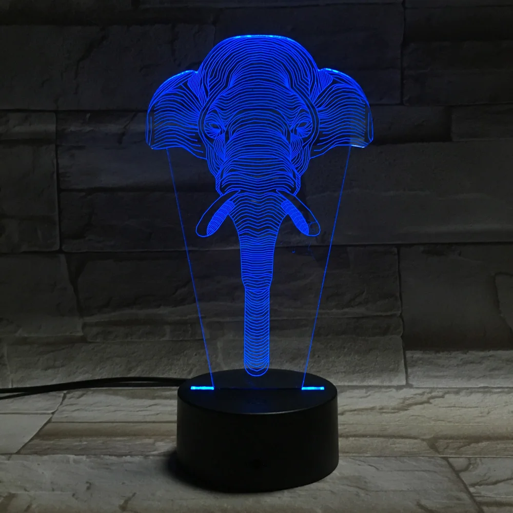Elephant Led Night Light 3d Visual Acrylic Engraved Trunk Pattern Desk Lamps For Baby Sleeping Bedside Lighting Lamp Touch
Elephant Led Night Light 3d Visual Acrylic Engraved Trunk Pattern Desk Lamps For Baby Sleeping Bedside Lighting Lamp Touch