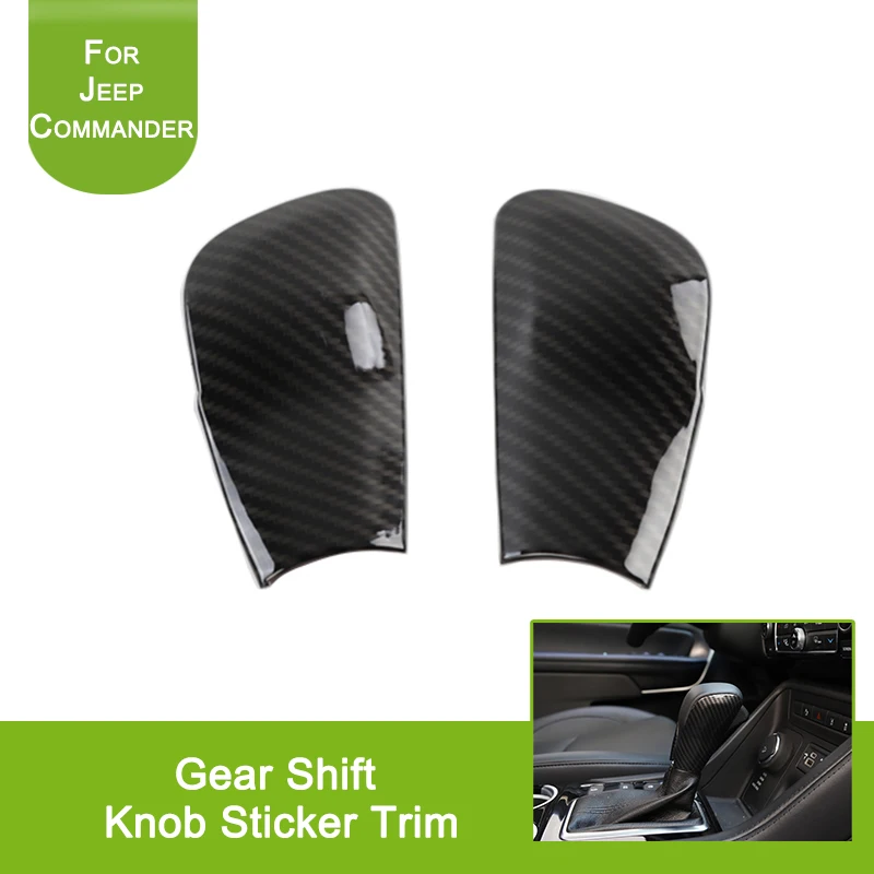Car Styling For Jeep Grand Cherokee 2017 + Black Carbon Fiber Look Gear Shifter Head Decorative Trim Interior Accessories 2PCS
Car Styling For Jeep Grand Cherokee 2017 + Black Carbon Fiber Look Gear Shifter Head Decorative Trim Interior Accessories 2PCS