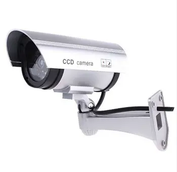Sliver Bullet IR Fake Dummy Surveillance Security Camera with Light LED Sensor
Sliver Bullet IR Fake Dummy Surveillance Security Camera with Light LED Sensor