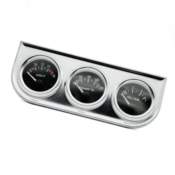 Set Parts Electrical Voltmeter Triple Gauge Kit DC 12V 2'' Sensor 52mm Indicator Water Temperature Mechanical Oil
Set Parts Electrical Voltmeter Triple Gauge Kit DC 12V 2'' Sensor 52mm Indicator Water Temperature Mechanical Oil