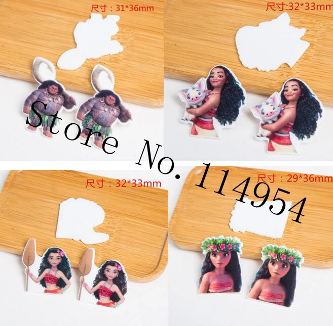 New 100 pcs Mixed Cartoon Moana Princess Jewelry Patch Resin DIY Jewelry Accessories X-22
New 100 pcs Mixed Cartoon Moana Princess Jewelry Patch Resin DIY Jewelry Accessories X-22