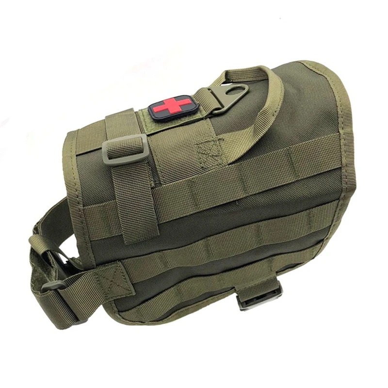 Training MOLLE Dog Vest Hunting K9 Service Dog Harness With Pulling Handle Pet Vests Tactical Hunting Military Gear
Training MOLLE Dog Vest Hunting K9 Service Dog Harness With Pulling Handle Pet Vests Tactical Hunting Military Gear