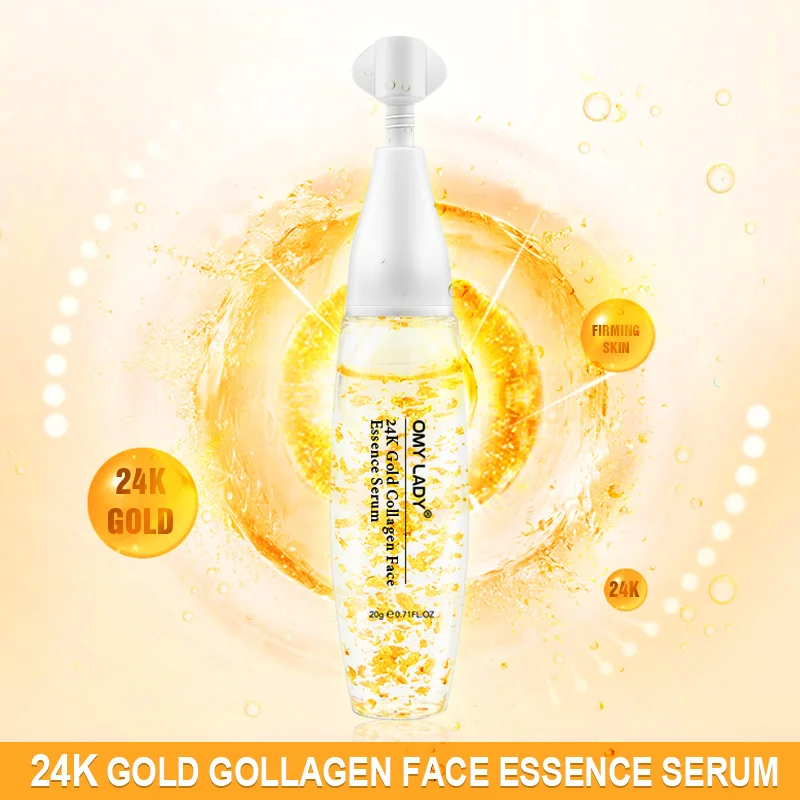 24K Gold Collagen Moisture Essence Whitening Face Serum Skin Care Essence Oil Anti-aging Anti-wrinkle Hydration Extract Essence
24K Gold Collagen Moisture Essence Whitening Face Serum Skin Care Essence Oil Anti-aging Anti-wrinkle Hydration Extract Essence