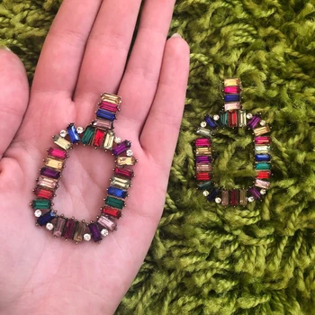 JUJIA 24 designs multi colors wholesale New vintage crystal earrings fashion women statement crystal dangle Earrings for women
JUJIA 24 designs multi colors wholesale New vintage crystal earrings fashion women statement crystal dangle Earrings for women