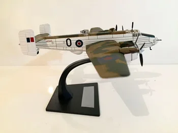 

rare Special Offer 1:144 British Army in World War II B Mk. I/II Halifax Bomber Model alloy Collection Model