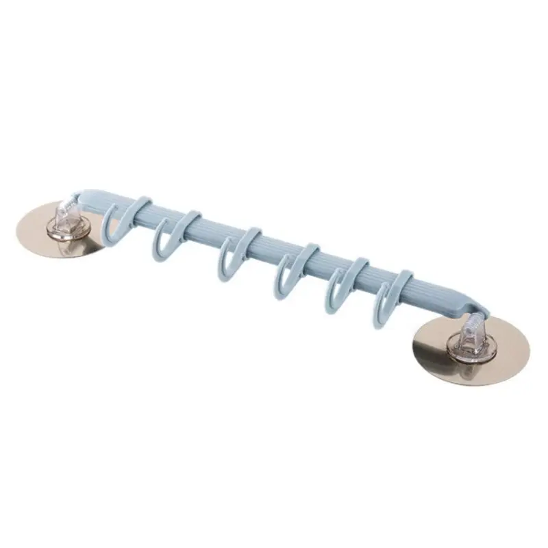 6 Hooks Storage Hanger Rack Wall Mounted Kitchen Hanging Holder Colorful Sucker Suction Hooks Home Bathroom Accessories
6 Hooks Storage Hanger Rack Wall Mounted Kitchen Hanging Holder Colorful Sucker Suction Hooks Home Bathroom Accessories