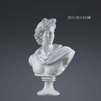 51cm Michelangelo Buonarroti Figure Art Sculpture David Bust Statues Resin Art&Craft Home Decoration Accessories R932
51cm Michelangelo Buonarroti Figure Art Sculpture David Bust Statues Resin Art&Craft Home Decoration Accessories R932
