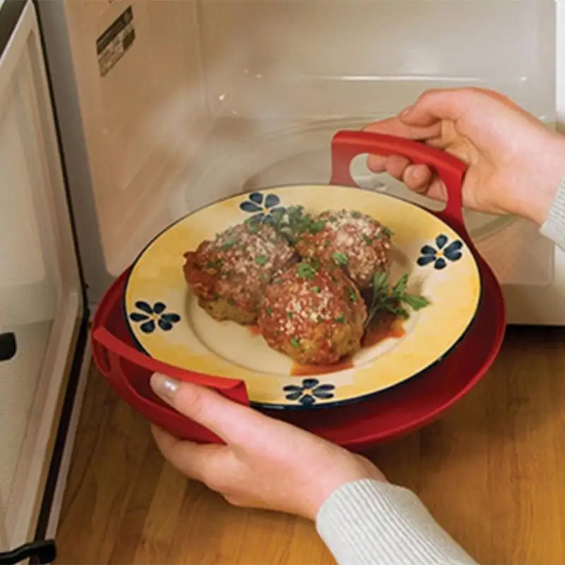 Silicone Microwave Oven Tray Rack Eco-friendly Heat Resistant Insulation Layered Bowl Dish Plate Shelf Cooking Kitchen Supplies
Silicone Microwave Oven Tray Rack Eco-friendly Heat Resistant Insulation Layered Bowl Dish Plate Shelf Cooking Kitchen Supplies