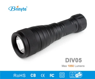Brinyte DIV05 LED Diving Light CREE XML2 1000lm LED Scuba Diving Torch Diving Flashlight 200M Underwater Lamp Use 18650 Battery
Brinyte DIV05 LED Diving Light CREE XML2 1000lm LED Scuba Diving Torch Diving Flashlight 200M Underwater Lamp Use 18650 Battery