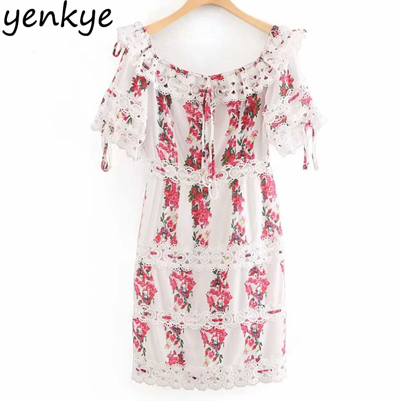 Romantic Lace Trim Floral Print Off Shoulder Dress Women Sexy Bodycon Mini Party Summer Dresses XNWM8918
Romantic Lace Trim Floral Print Off Shoulder Dress Women Sexy Bodycon Mini Party Summer Dresses XNWM8918