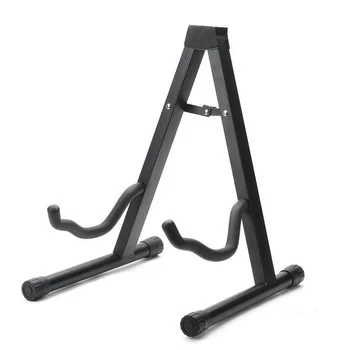 2pcs Strong Folding Iron A Frame Guitar Stand Rack Foam Padded Safe Hook 
2pcs Strong Folding Iron A Frame Guitar Stand Rack Foam Padded Safe Hook
