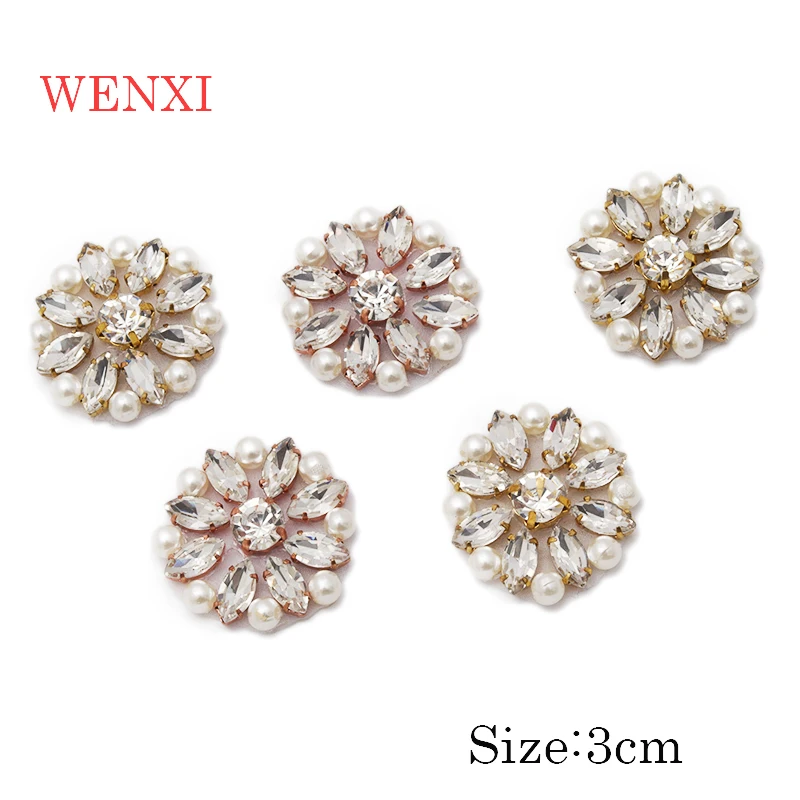 WENXI 50pcs Crystal Rhinestone Applique Trim For Fancy Bridal Gown Waistband Crystal Rhinestone Applique Accessories WX900
WENXI 50pcs Crystal Rhinestone Applique Trim For Fancy Bridal Gown Waistband Crystal Rhinestone Applique Accessories WX900