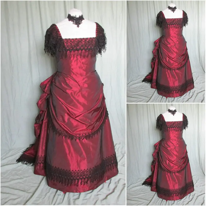 1860S Victorian Corset Gothic/Civil War Southern Belle Ball Gown Dress Halloween dresses CUSTOM MADE R478
1860S Victorian Corset Gothic/Civil War Southern Belle Ball Gown Dress Halloween dresses CUSTOM MADE R478