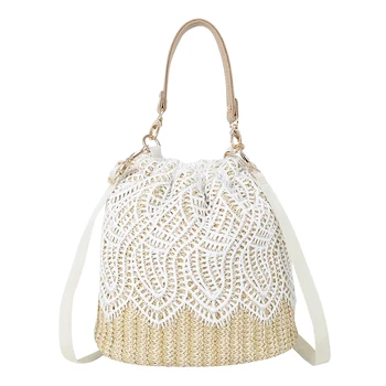 Brand 2019 Summer Lace Flower Beach Bags Women Fashion Straw Bucket Shoulder Bag Handbag Crossbody Bags For Women Pearl Handbag
Brand 2019 Summer Lace Flower Beach Bags Women Fashion Straw Bucket Shoulder Bag Handbag Crossbody Bags For Women Pearl Handbag