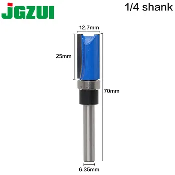 1pc 1/4'' Shank Edge Trimmer Router Bit Woodworking Milling Cutter For Cutting Tool
1pc 1/4'' Shank Edge Trimmer Router Bit Woodworking Milling Cutter For Cutting Tool