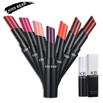 Kiss Bear moisturizing lipstick waterproof long lasting batom matte nude lipstick 12 colors smooth lip balm sexy red color BD032
Kiss Bear moisturizing lipstick waterproof long lasting batom matte nude lipstick 12 colors smooth lip balm sexy red color BD032