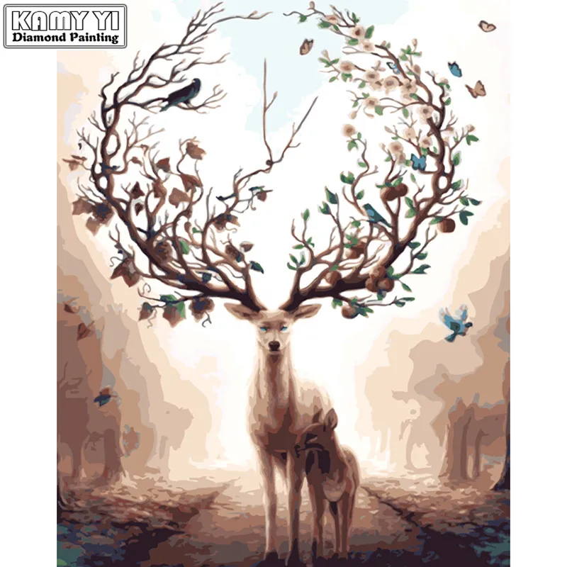 5D Diy Diamond Painting rhinestones Home decor Diamond embroidery"Elk deer"Diamond mosaic Cross stitch
5D Diy Diamond Painting rhinestones Home decor Diamond embroidery"Elk deer"Diamond mosaic Cross stitch