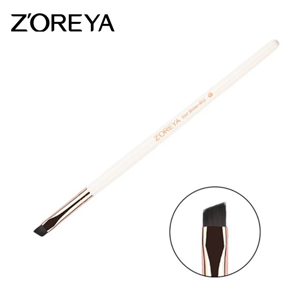 ZOREYA Eye Brow Brush White Handel Make Up Brush Synthetic Hair Eyebrow Brush Oblique Design Eyebrow Cosmetic Tool
ZOREYA Eye Brow Brush White Handel Make Up Brush Synthetic Hair Eyebrow Brush Oblique Design Eyebrow Cosmetic Tool