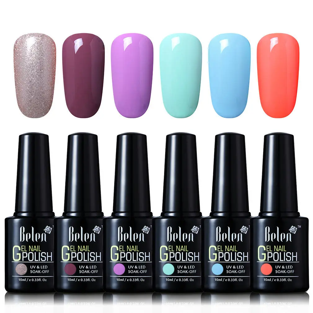 Belen 10ML 6PCS Set Pure Purplr Color UV Gel Polish Semi Permant UV LED Lamp Long-Lasting Soak-off Lacquer Varnish Kit
Belen 10ML 6PCS Set Pure Purplr Color UV Gel Polish Semi Permant UV LED Lamp Long-Lasting Soak-off Lacquer Varnish Kit