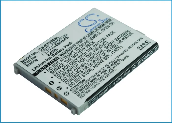Updated Wholesale Battery For SHARP 906H 906I SH906I (p/n zASH29183 SH17) | Мобильные телефоны и аксессуары