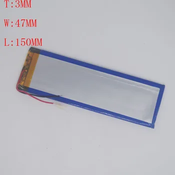 3.7V Polymer Lithium Battery 3045150 2350MAH Mobile Power Tablet Computer 3047150
3.7V Polymer Lithium Battery 3045150 2350MAH Mobile Power Tablet Computer 3047150