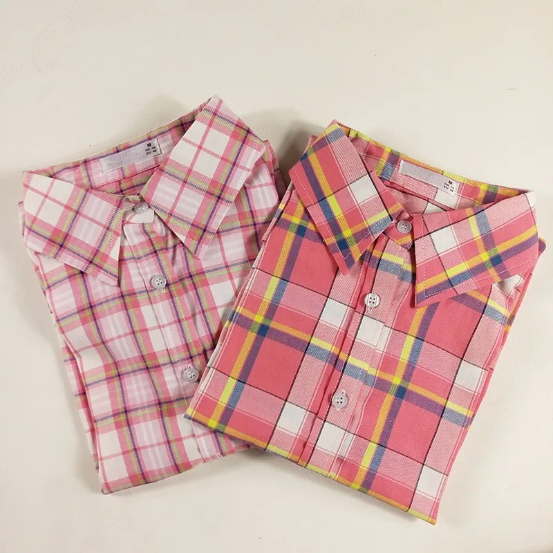 YAYEYOU 2018 Blouse Shirt Women Plaid Cotton Long Sleeve Vintage Blouses Turn Down Collar Shirts Ladies Tops Fashion Clothing
YAYEYOU 2018 Blouse Shirt Women Plaid Cotton Long Sleeve Vintage Blouses Turn Down Collar Shirts Ladies Tops Fashion Clothing