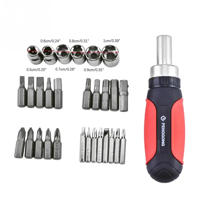 Repair computer phone 30 pieces / set of multi-function ratchet screwdriver bit casing repair kit
Repair computer phone 30 pieces / set of multi-function ratchet screwdriver bit casing repair kit