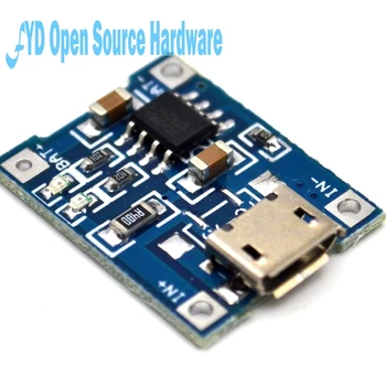 1A rechargeable lithium battery charging module board lithium battery charger Mini USB interface
1A rechargeable lithium battery charging module board lithium battery charger Mini USB interface