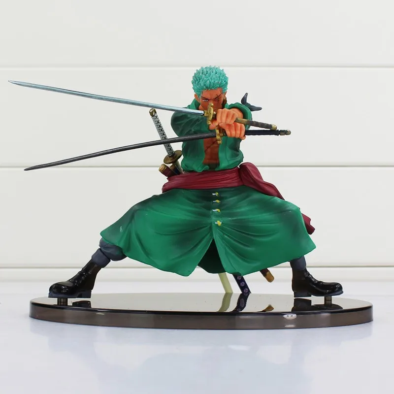 2021 Anime 12cm One Piece Roronoa Zoro Sauron Japanese Cartoon Two Years Later Action Figures PVC Doll Model | Игрушки и хобби