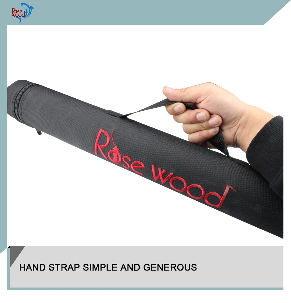 Portable Storage Travel Fishing Rod Tube 73cm 79cm Canvas Fishing Bags Tackle Case Tube For Carp Fly Fishing Rod (6)