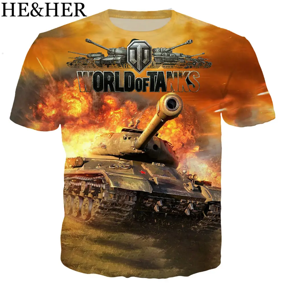 Latest design t shirt men/women game World Of Tanks 3D printed t-shirts Short sleeve Harajuku style tshirt streetwear tops
Latest design t shirt men/women game World Of Tanks 3D printed t-shirts Short sleeve Harajuku style tshirt streetwear tops