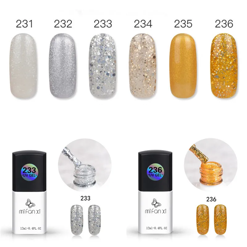 MiFanXi 6ml Platinum silver Glitter Sand Nail Gel Polish Soak Off UV Gel Platinum Silver Colorful shiny Series Nail Art Gel
MiFanXi 6ml Platinum silver Glitter Sand Nail Gel Polish Soak Off UV Gel Platinum Silver Colorful shiny Series Nail Art Gel