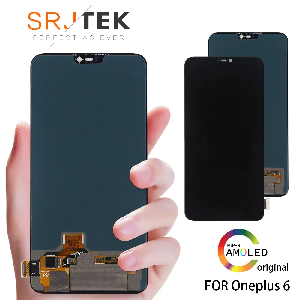 1080*2280 6.28"AMOLED Display For Oneplus 6 LCD Screen Assembly For Oneplus 6 Display Screen Replacement parts Black
1080*2280 6.28"AMOLED Display For Oneplus 6 LCD Screen Assembly For Oneplus 6 Display Screen Replacement parts Black