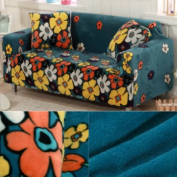 floral printed Plush Thicken Elastic Sofa Cover Universal Sectional Slipcover 1/2/3/4 seater Stretch Couch Cover for Living Room
floral printed Plush Thicken Elastic Sofa Cover Universal Sectional Slipcover 1/2/3/4 seater Stretch Couch Cover for Living Room