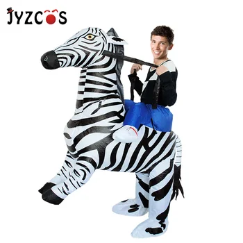 JYZCOS Adult Zebra Inflatable Costume Purim Halloween Costumes for Woman Man Animal Mascot Cosplay Clothing Carnival Costume
JYZCOS Adult Zebra Inflatable Costume Purim Halloween Costumes for Woman Man Animal Mascot Cosplay Clothing Carnival Costume