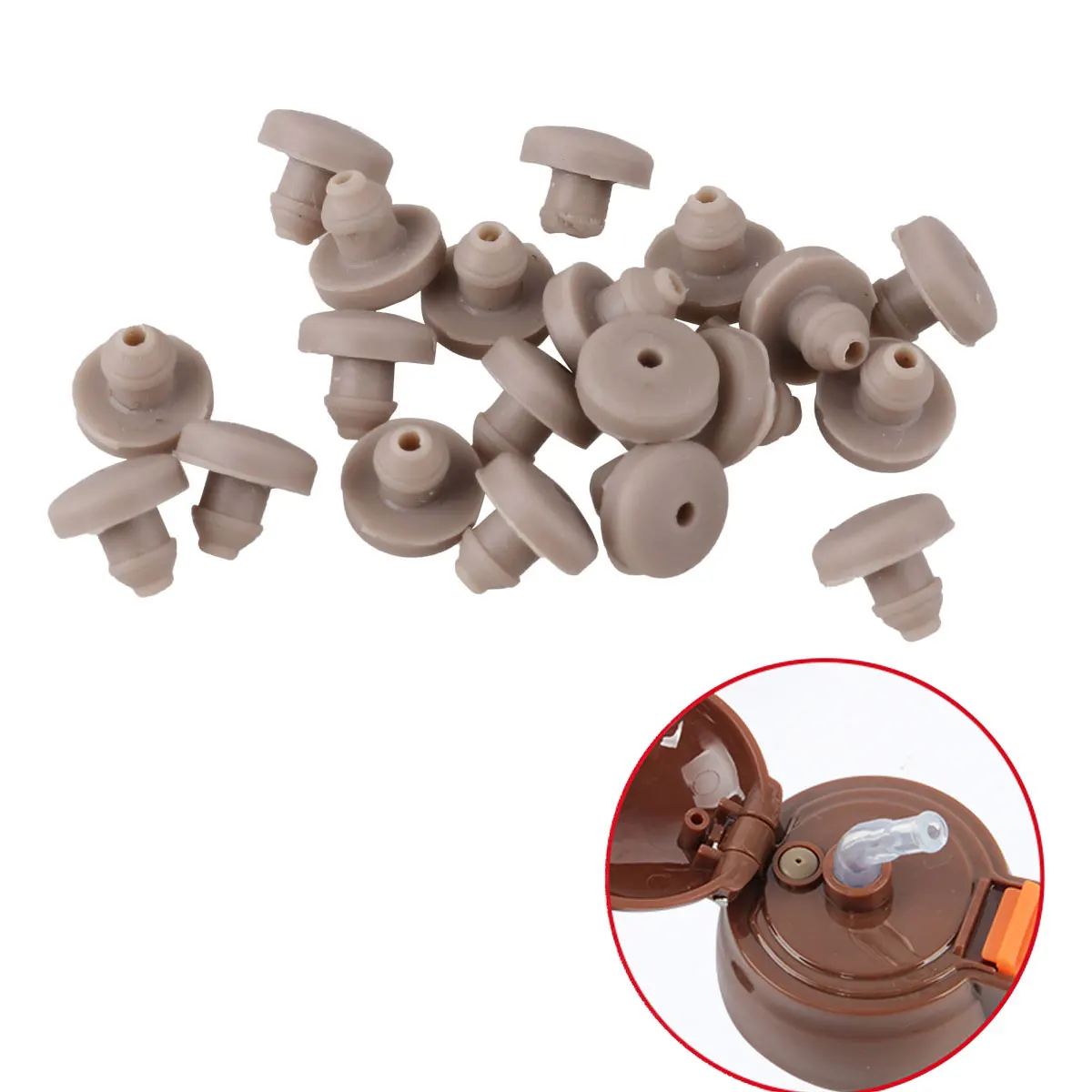 20Pcs BPA free Leakage proof Silicone Plugs Sealing O Rings Gaskets Mug Stopper for Thermos Bottle Cover Thermal Cup Lid
20Pcs BPA free Leakage proof Silicone Plugs Sealing O Rings Gaskets Mug Stopper for Thermos Bottle Cover Thermal Cup Lid