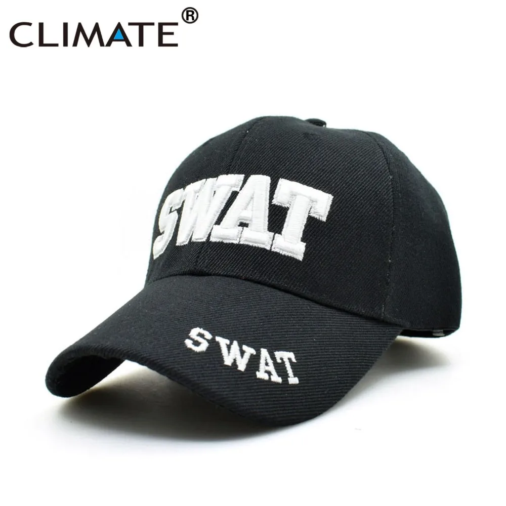 CLIMATE SWAT Men Baseball Caps Army S.W.A.T. Cap Uniform Adjustable Cool Black Baseball Caps Cool Men Black Baseball Hat Caps
CLIMATE SWAT Men Baseball Caps Army S.W.A.T. Cap Uniform Adjustable Cool Black Baseball Caps Cool Men Black Baseball Hat Caps
