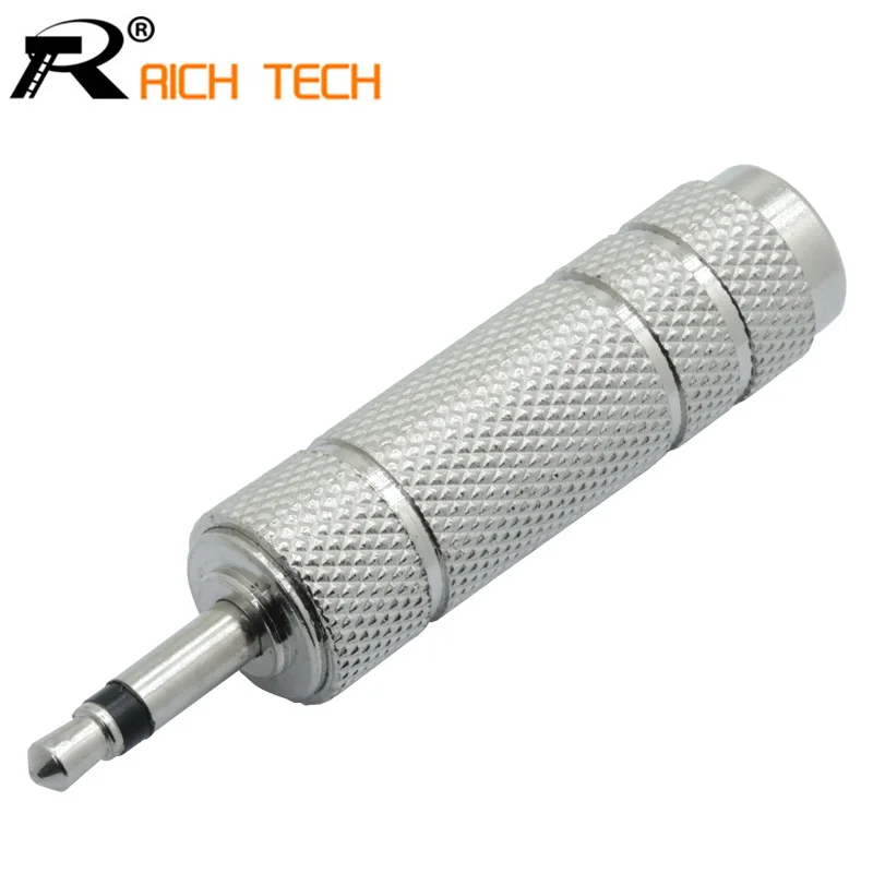 METAL 3.5MM MONO MALE TO 6.35MM MONO JACK CONNECTOR AUDIO/VIDEO ADAPTER 3PCS/LOT RTC1087088
METAL 3.5MM MONO MALE TO 6.35MM MONO JACK CONNECTOR AUDIO/VIDEO ADAPTER 3PCS/LOT RTC1087088