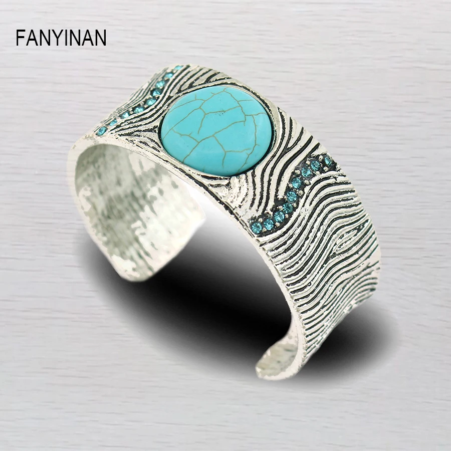 JIANXI New fashion design vintage retro Imitationturquoise stone Bracelets & Bangles women jewelry wholesale Holiday gifts
JIANXI New fashion design vintage retro Imitationturquoise stone Bracelets & Bangles women jewelry wholesale Holiday gifts