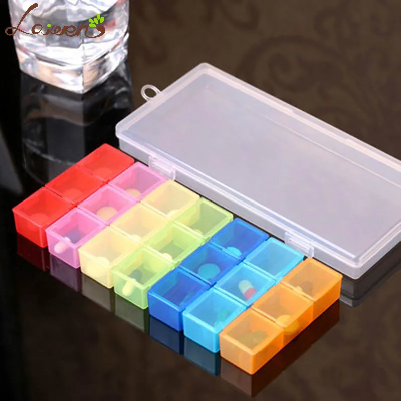 Laiwen 7 Days Weekly Tablet Pill Medicine Box Holder Storage Organizer Container Case 21Slots Pill Box
Laiwen 7 Days Weekly Tablet Pill Medicine Box Holder Storage Organizer Container Case 21Slots Pill Box