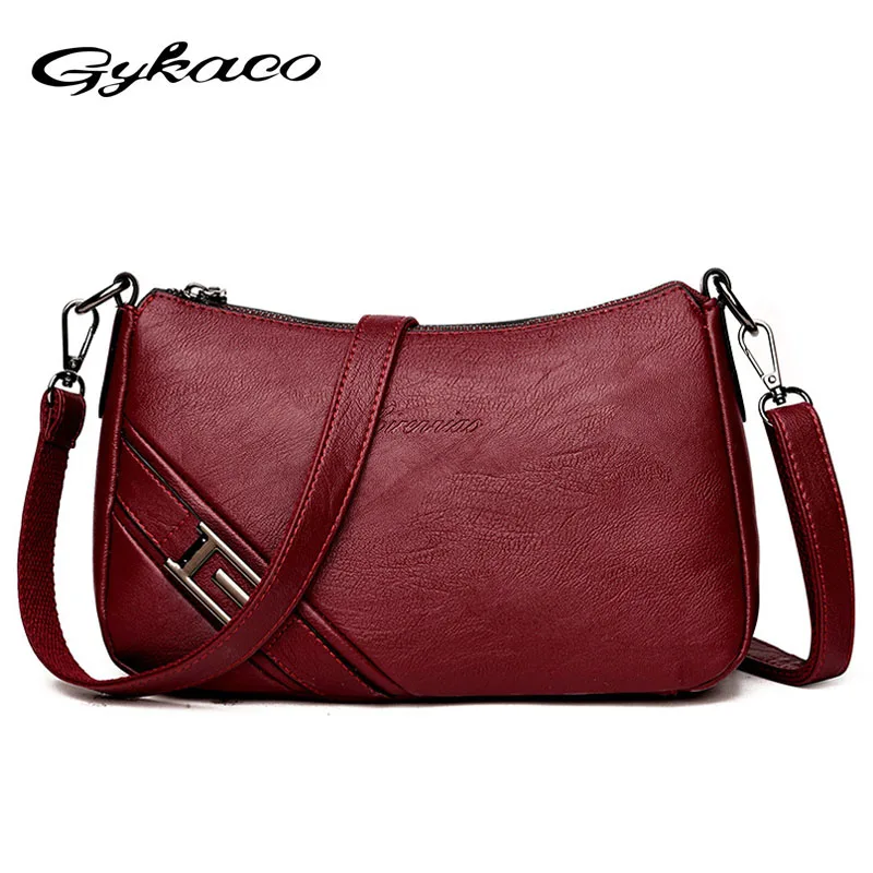 Gykaeo 2019 Summer Middle Aged Mother Casual Shoulder Bag Ladies Soft Leather Street Fashion Women Messenger Bags Bolsa Feminina
Gykaeo 2019 Summer Middle Aged Mother Casual Shoulder Bag Ladies Soft Leather Street Fashion Women Messenger Bags Bolsa Feminina