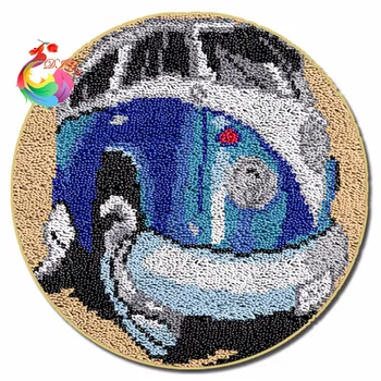 Latch hook rug kits shaggy rug Handmade carpet circle carpet crochet hooks clover tool kit in a suitcase cushion 
Latch hook rug kits shaggy rug Handmade carpet circle carpet crochet hooks clover tool kit in a suitcase cushion