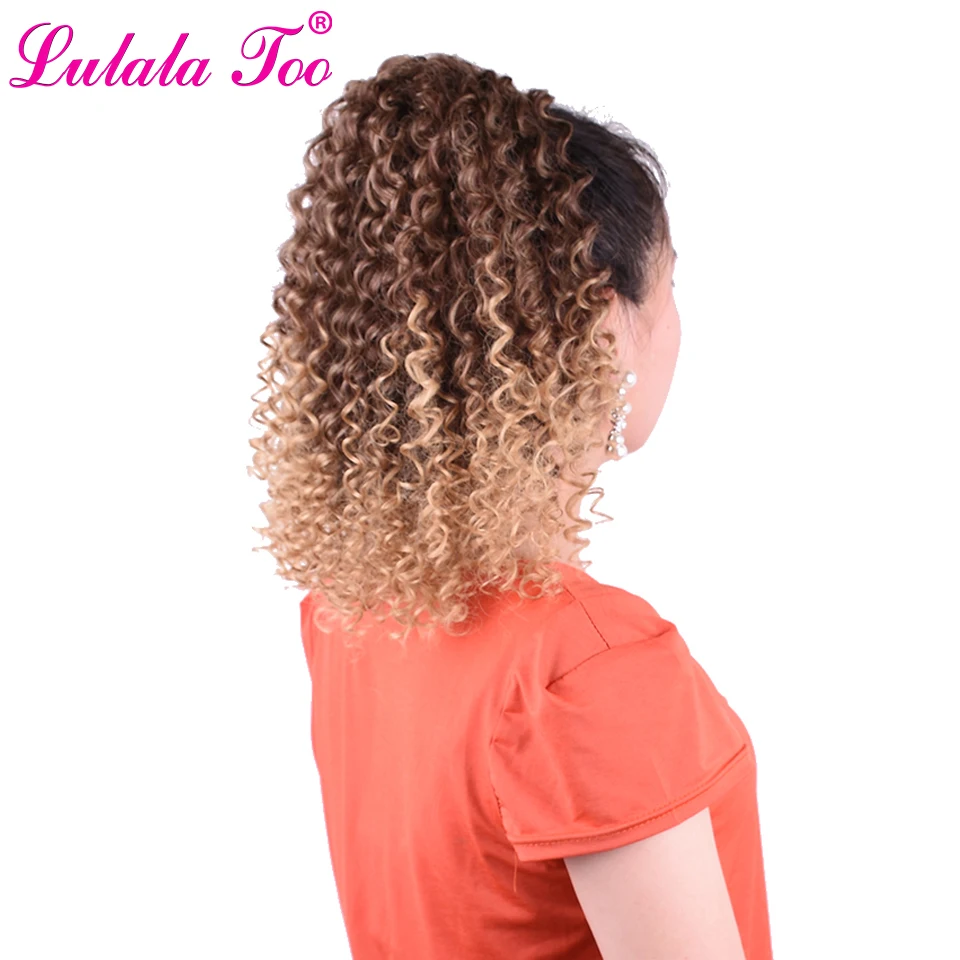 14'' Drawstring Puff Afro Kinky Curly Ponytail African American Short Wrap Synthetic Clip in Ponytail Hair Extensions
14'' Drawstring Puff Afro Kinky Curly Ponytail African American Short Wrap Synthetic Clip in Ponytail Hair Extensions