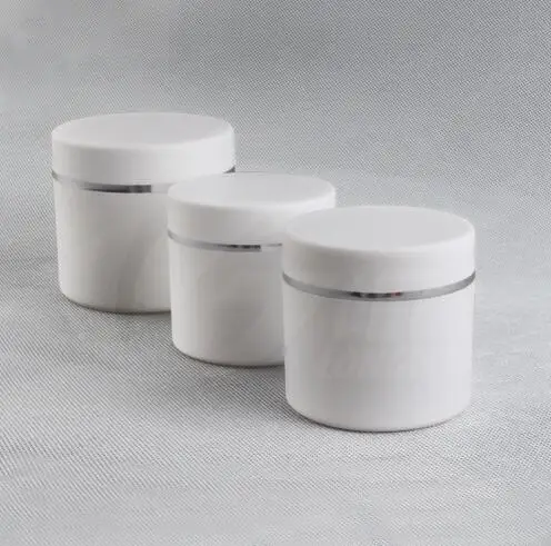 50pcs/lot 30g 50g 100g high quality Double layer cream jar,cosmetic jar,plastic jar Empty Cosmetic Containers with silver line
50pcs/lot 30g 50g 100g high quality Double layer cream jar,cosmetic jar,plastic jar Empty Cosmetic Containers with silver line