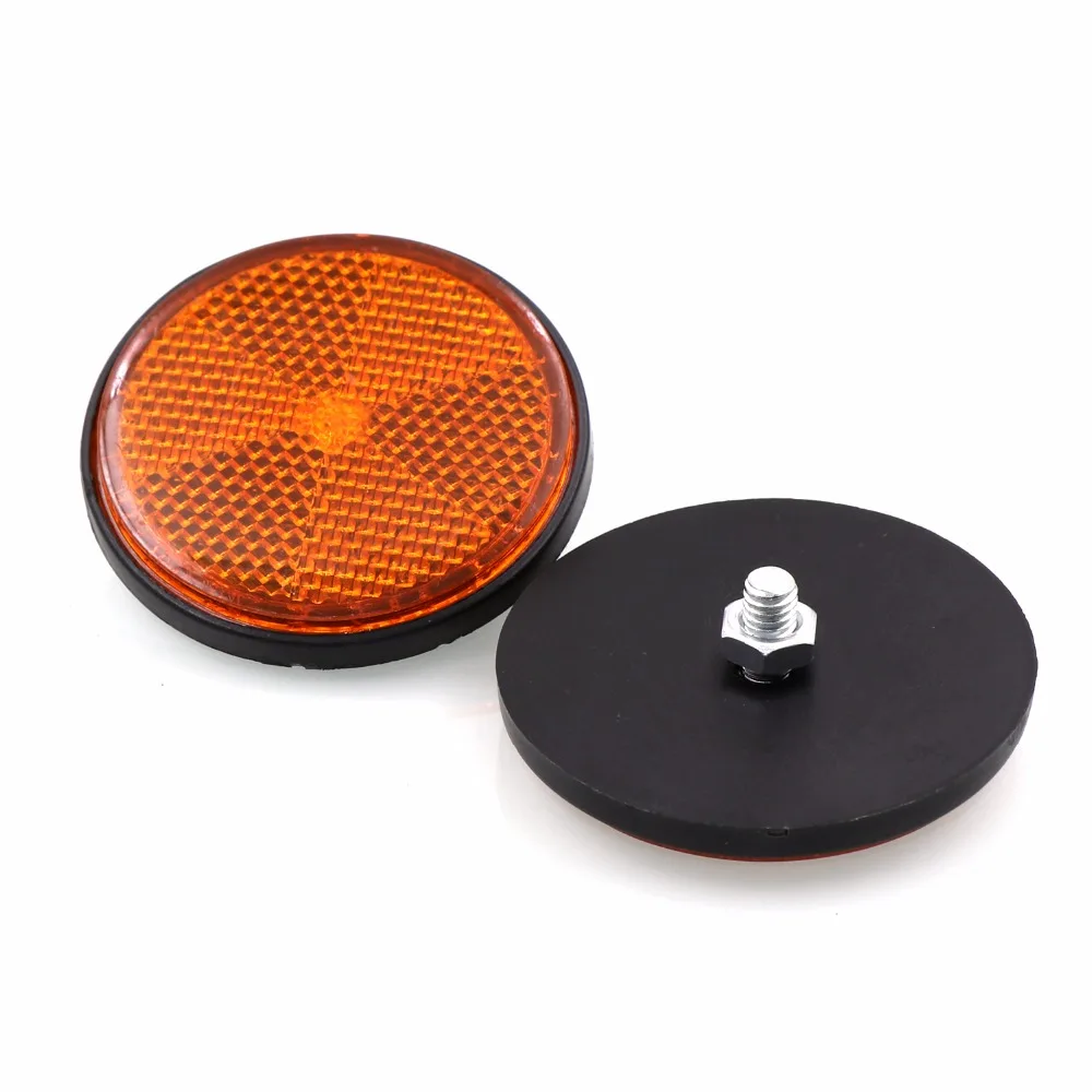 (2 PCS)Decorative Round Reflective Plate Reflectors for Motorcycle Bicycle Moped
(2 PCS)Decorative Round Reflective Plate Reflectors for Motorcycle Bicycle Moped